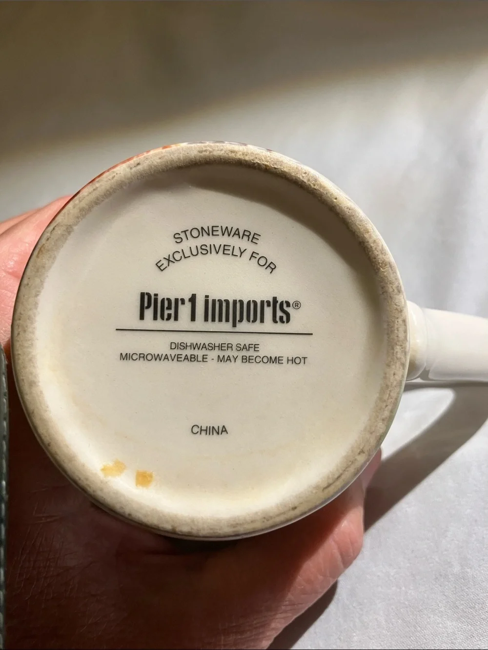 Pier one 16 ounce farm animal mug